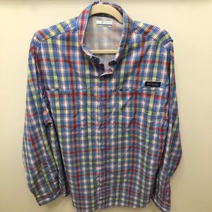 Columbia PFG Super Tamiami Fishing Shirt